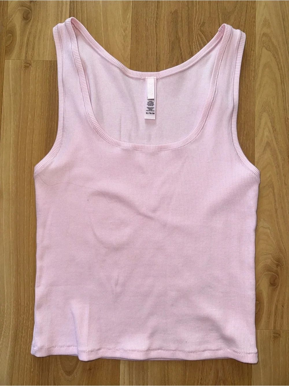 SKIMS Classic Ribbed Tank Top - Light Pink